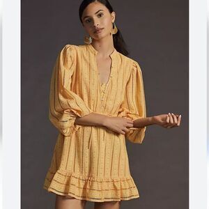 Anthropologie Forever that girl eyelet dress